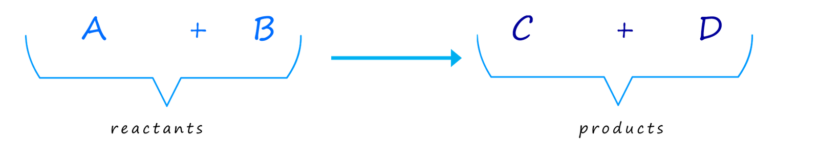 Reversible reaction exampleequation.